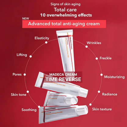 CENTELLIAN 24 Madeca Cream Time Reverse - Firming Face Moisturizer with Centella Asiatica, Improve Skin Elasticity, Deep Hydration,Skin Barrier Support, Korean Skincare for All Skin Types (1.69 fl oz)